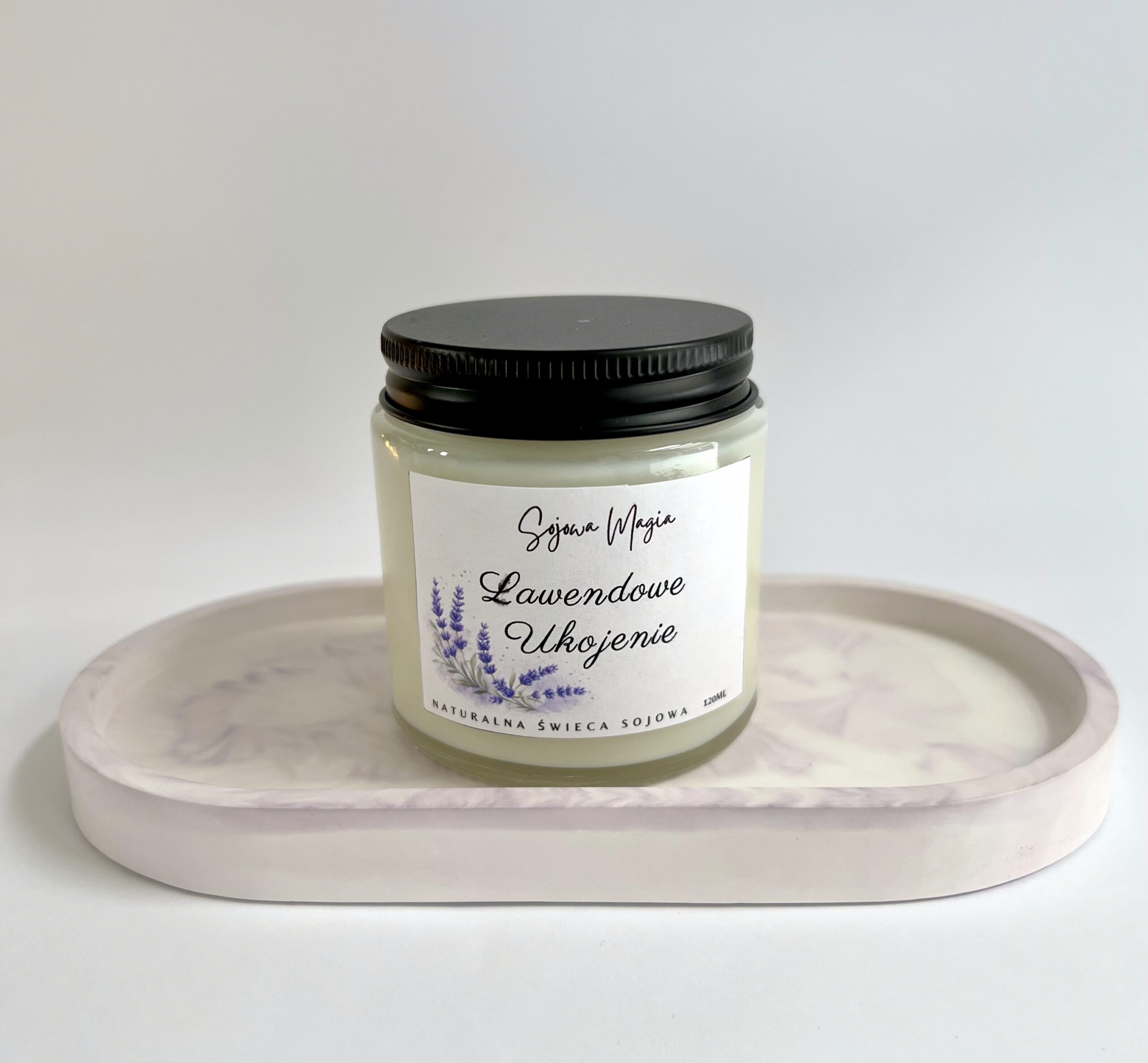 Świeca sojowa w szkle 120ml Świeca sojowa w szkle 120ml