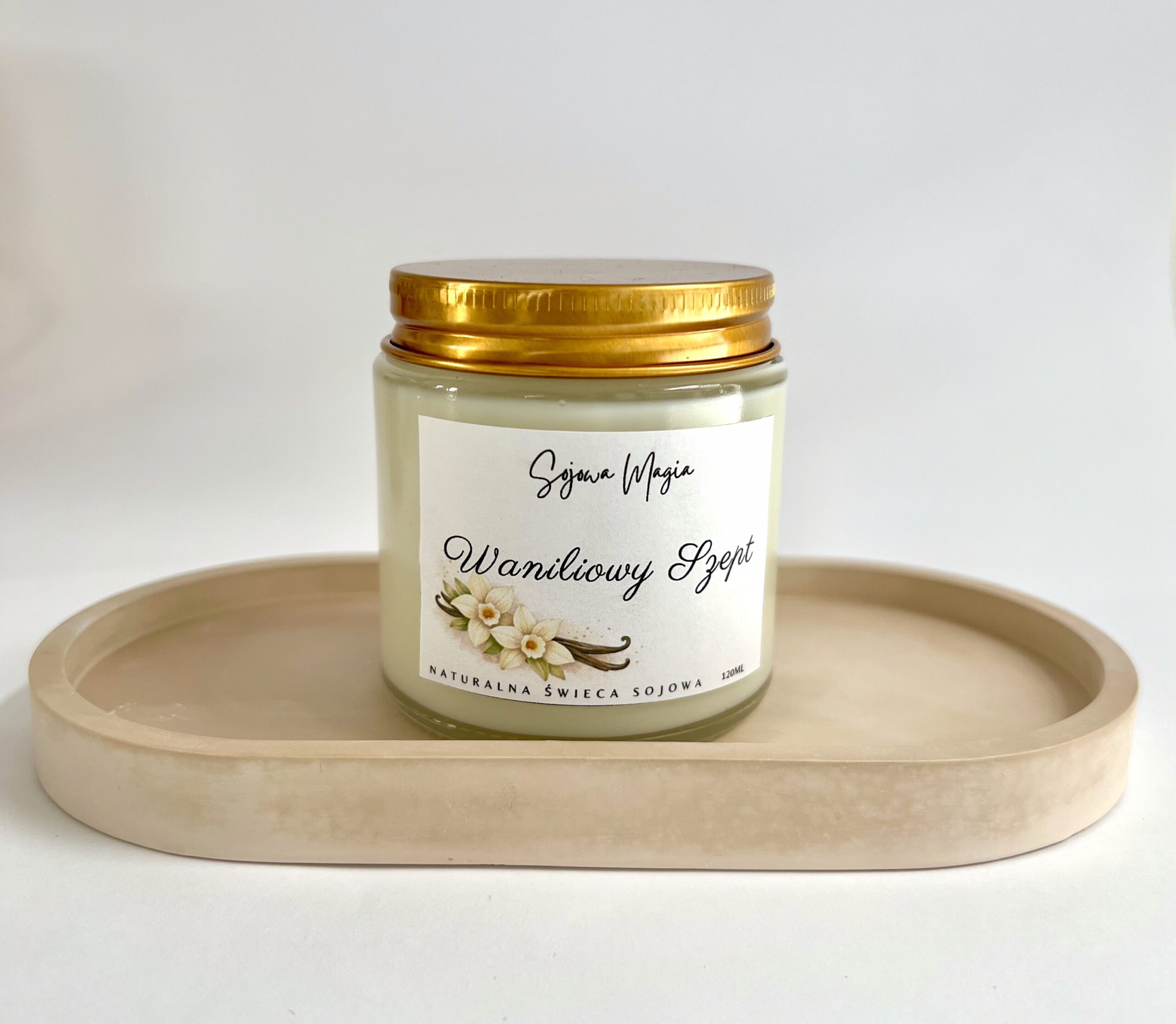 Świeca sojowa w szkle 120ml Świeca sojowa w szkle 120ml