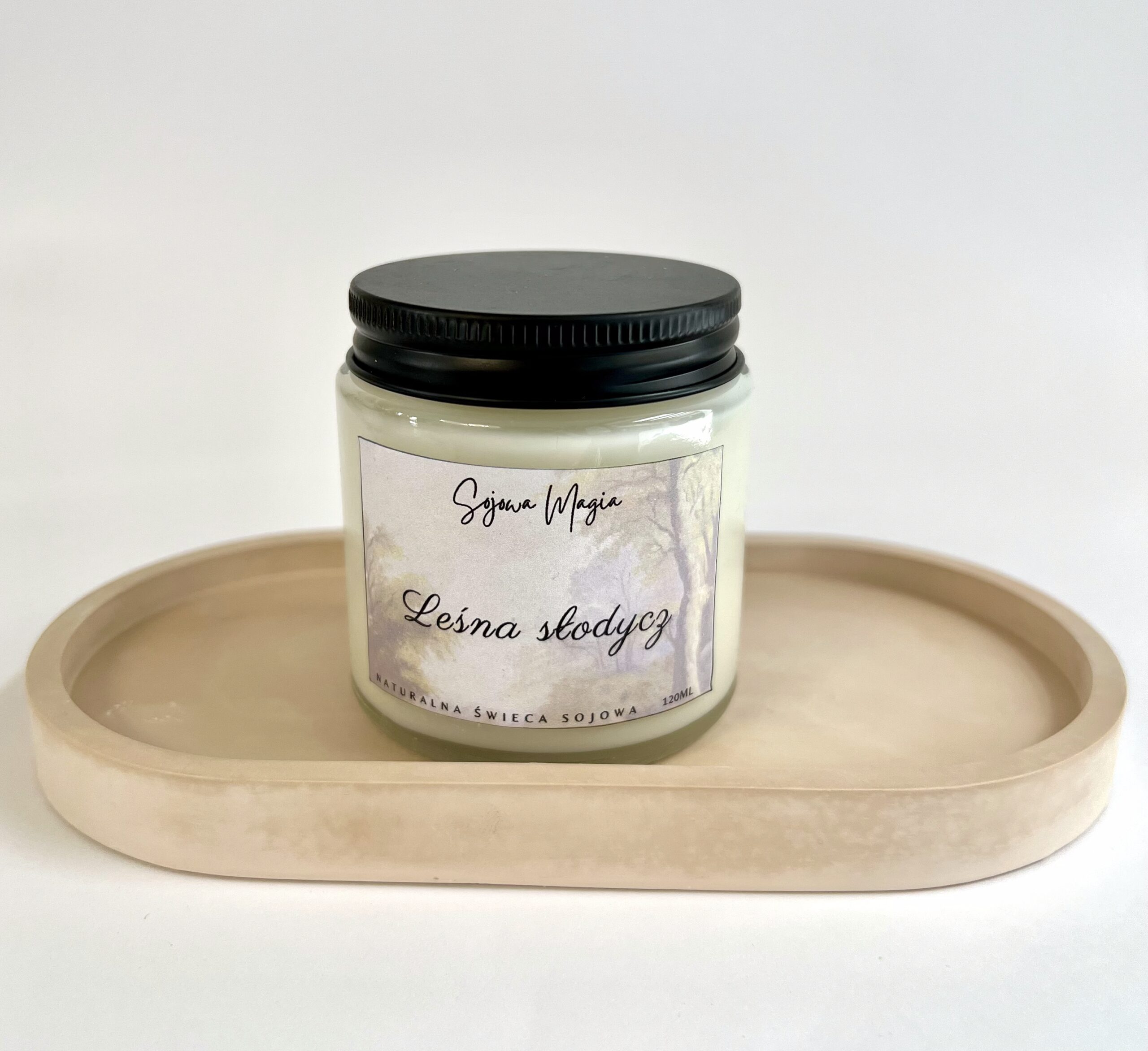 Świeca sojowa w szkle 120ml Świeca sojowa w szkle 120ml