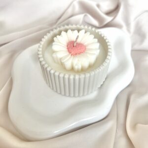 Świece w formie gipsowej