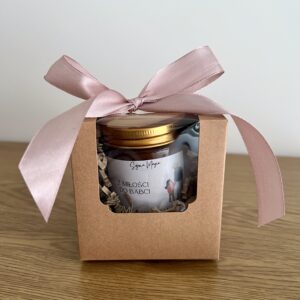 Świeca sojowa w szkle 120ml dla babci i dziadka