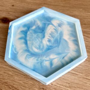 podstawka dekoracyna sześciokąt