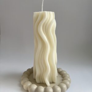 Świeca dekoracyjna morska fala