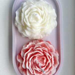 Świeca spiralne serce